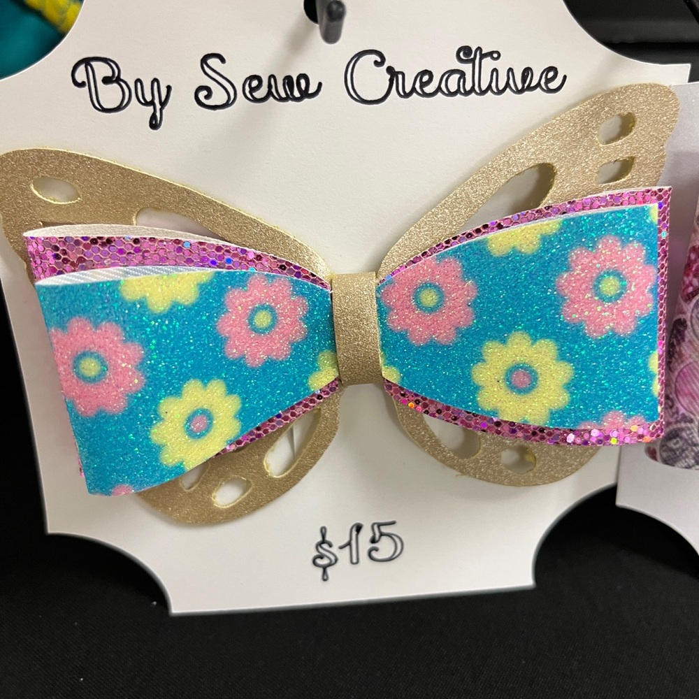 Kids Butterfly Hair Bow